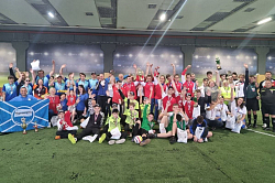 В Симферополе прошёл турнир по футболу среди людей с нарушением зрения