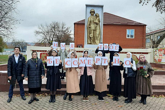 В Чечне «Единая Россия» организовала для школьников экскурсии к памятным местам Великой Отечественной войны