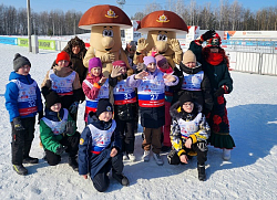 Инклюзивная гонка "Лыжня здоровья" состоялась в Рязанской области